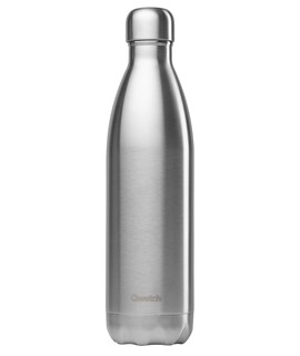 Qwetch Bouteille isotherme inox brossé 750ml - 10200
